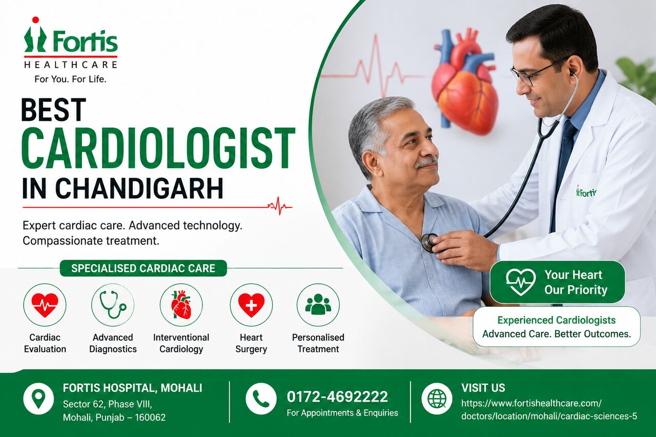 Punjab, Health, Best Cardiologist In Chandigarh | Fortis Healthcare