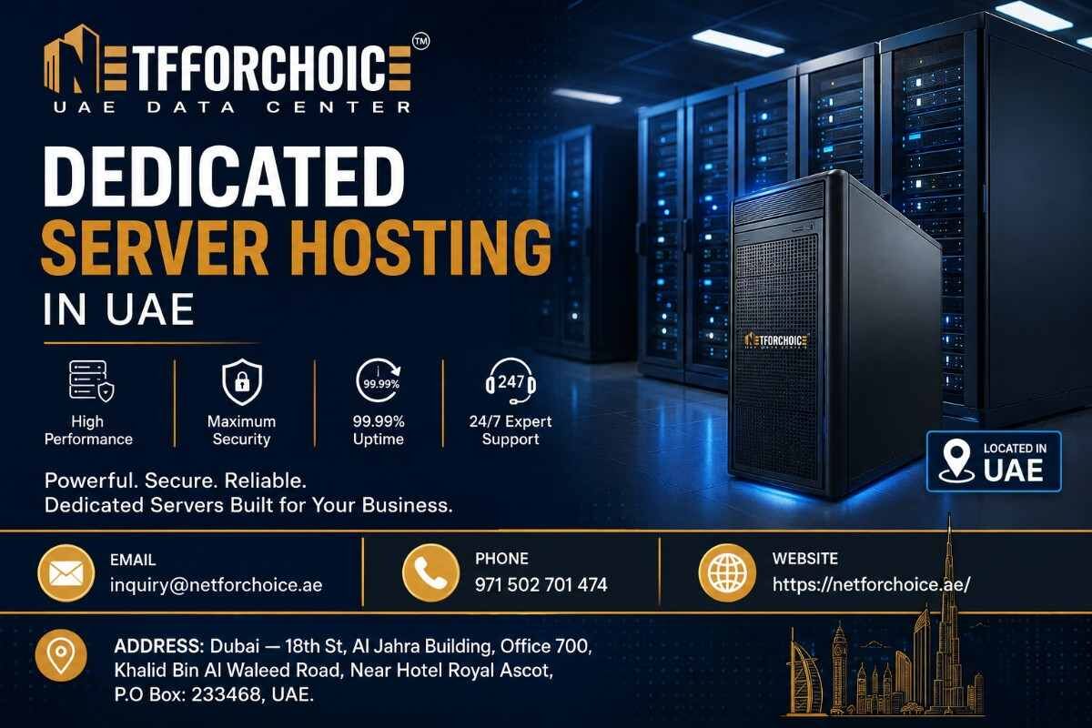 Bur Dubai, Computer, Boost Your Business With A Dubai Dedicated Server | NetForChoice