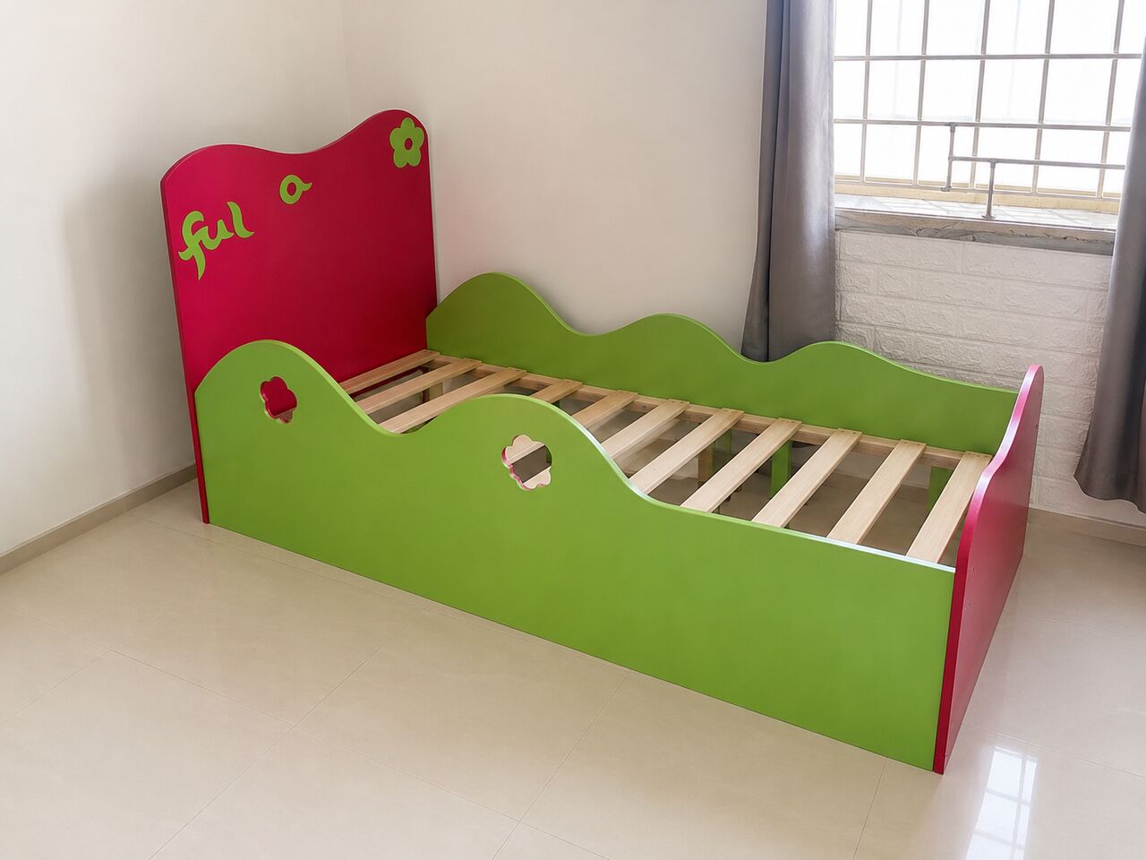Al Thuqbah, Furniture, SAR 480,  Kids Furniture Set For Sale &mdash; Cot + Dressing Table + Tea Table