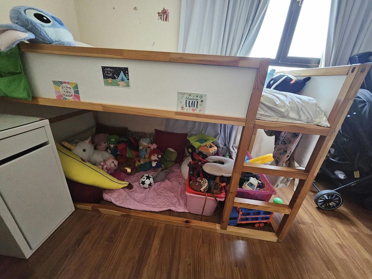 Manama, Furniture, BHD 30,  Kids Reversible Bed For Sale