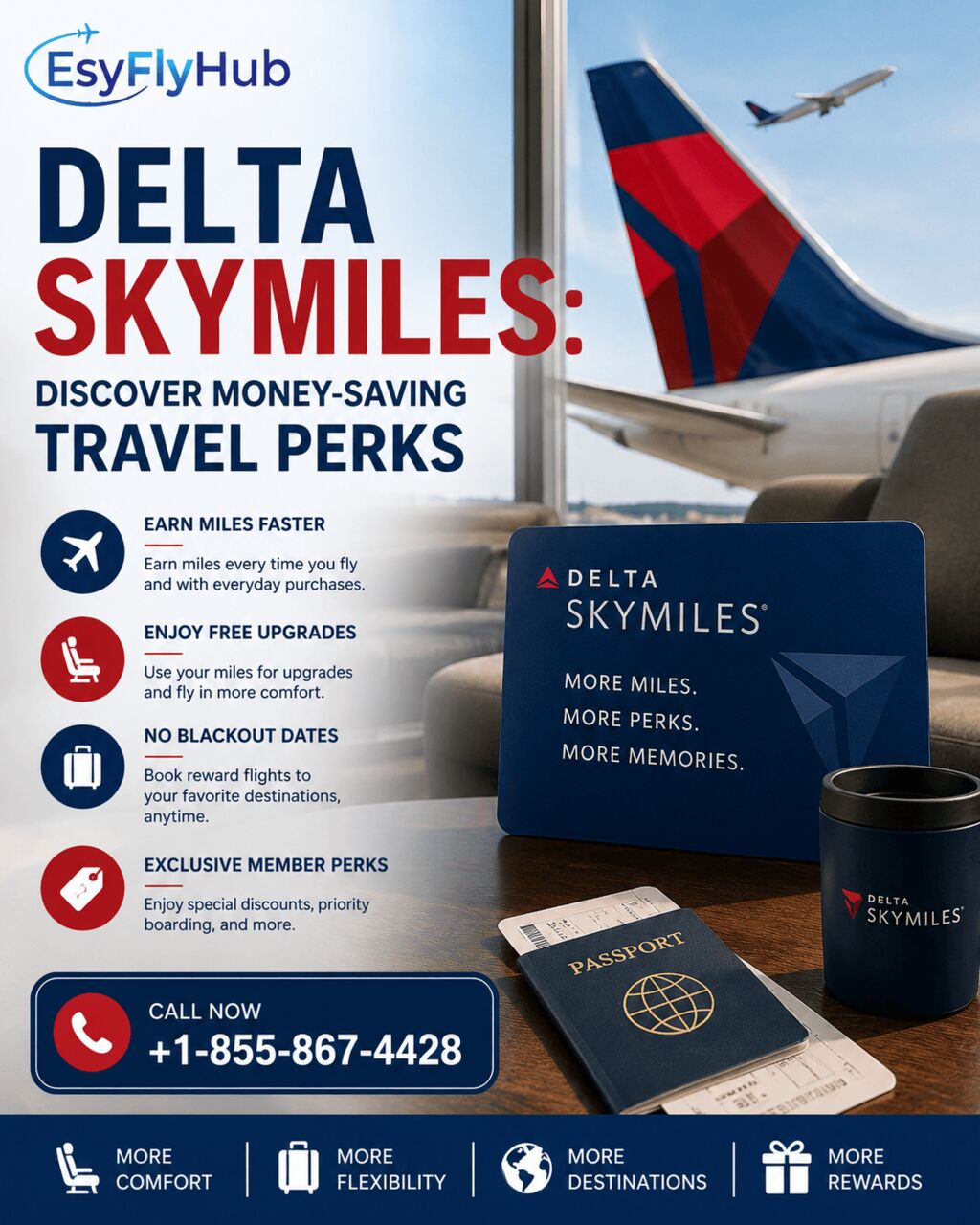 New York, Travel, Delta SkyMiles: Discover Money-Saving Travel Perks