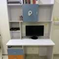 SAR 350,  URGENT SALE : Study Table - Wooden With Shelves