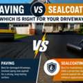 Paving Vs Sealcoating: Which Is Right For Your Driveway?