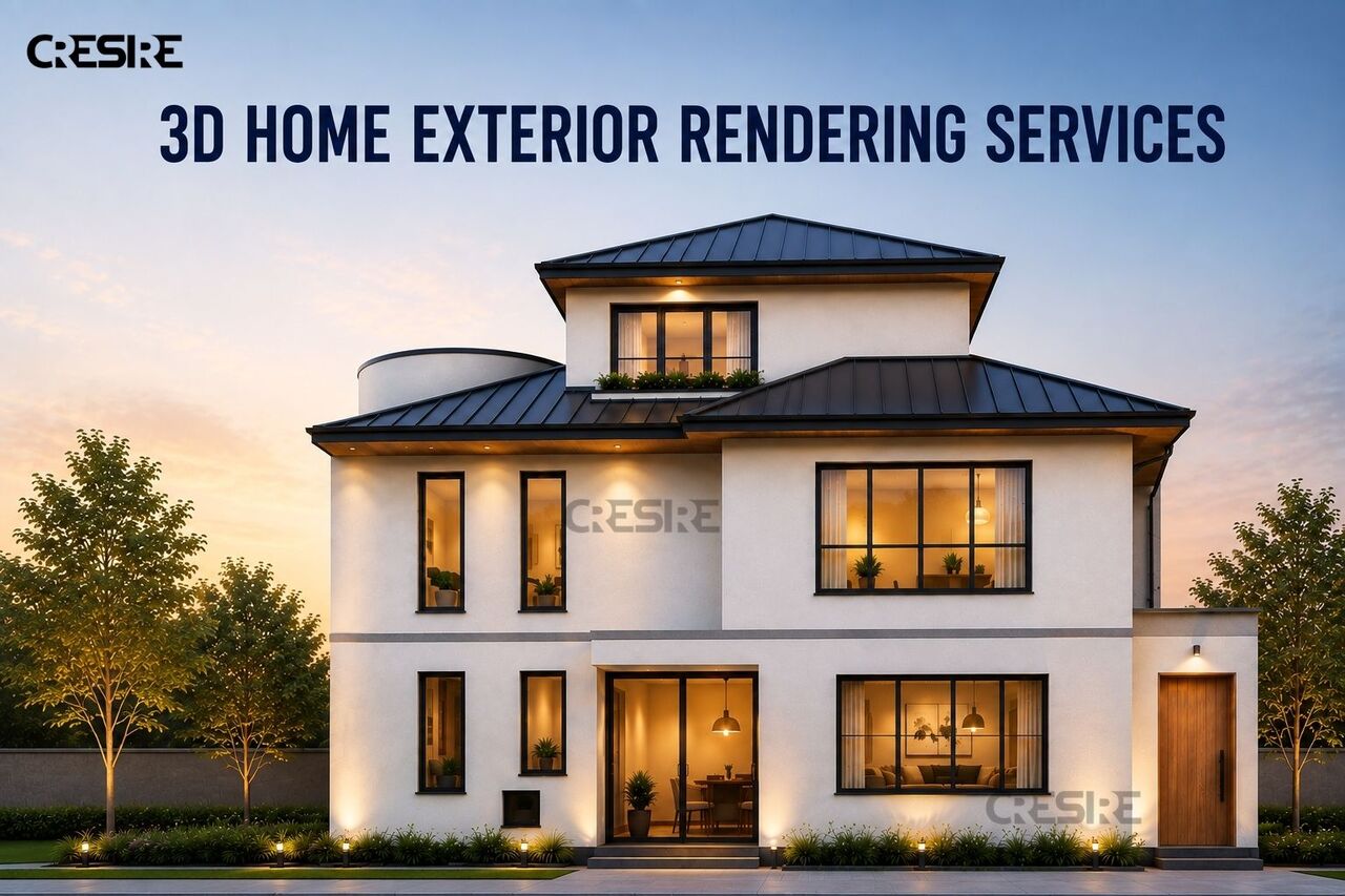 New York, Business, 3D Home Exterior Rendering Services For Accurate & Engaging Project Visualization
