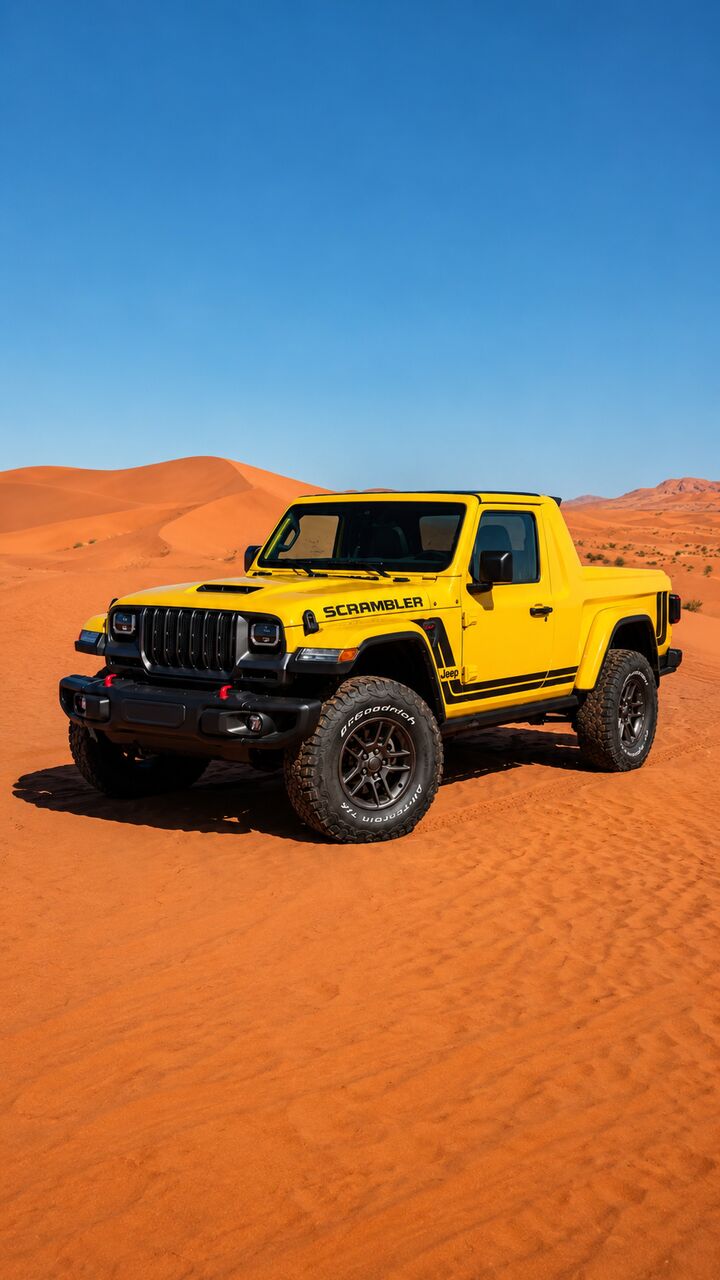 New York, Automotive, Jeep Wrangler Scrambler