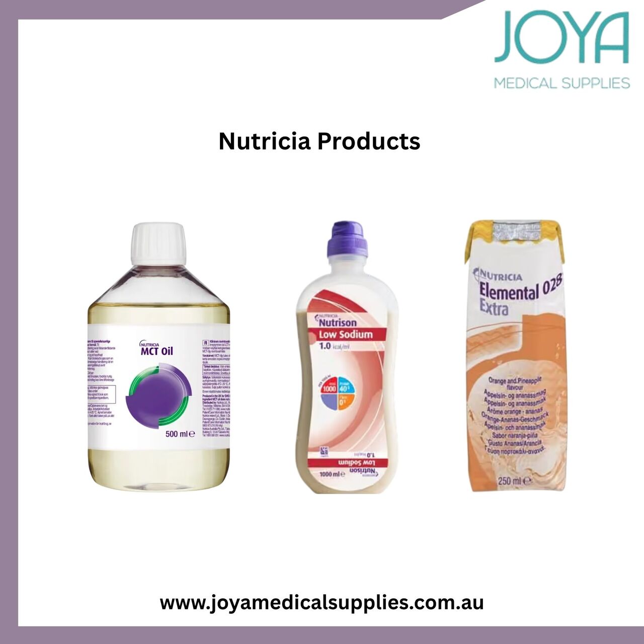 Sydney, Health & Beauty Items, Buy Nutricia Products In Australia - Joya Medical Supplies
