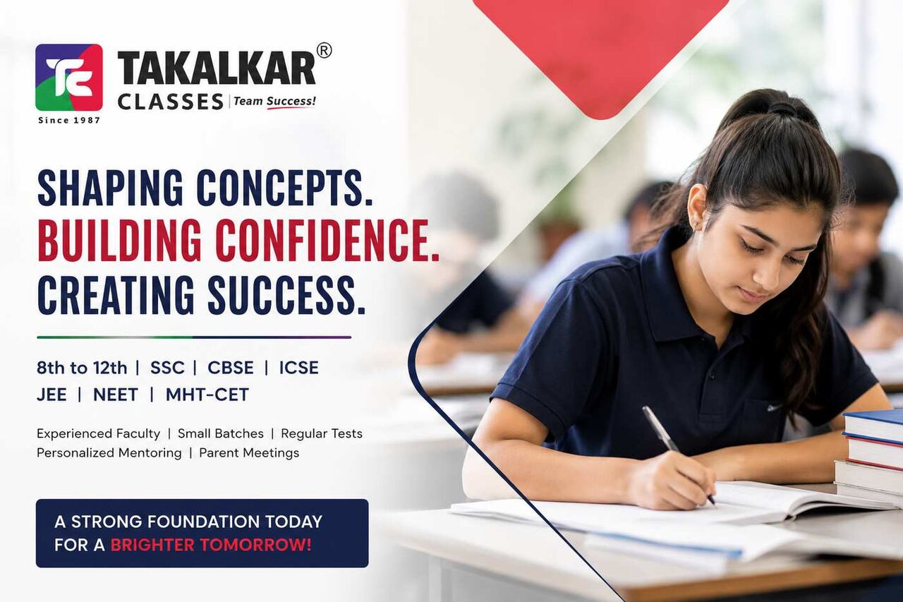 Pune, Education, Best Coaching Classes In Sinhgad Road, Pune | Takalkar Classes