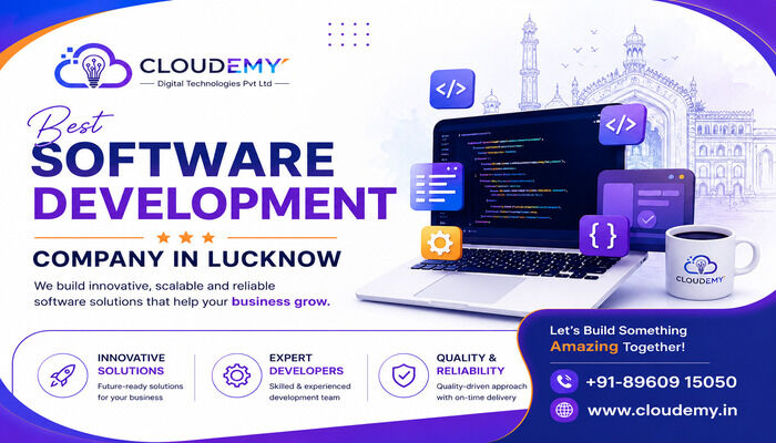 Lucknow, Software Development, Cloudemy &ndash; Software Development Company In Lucknow
