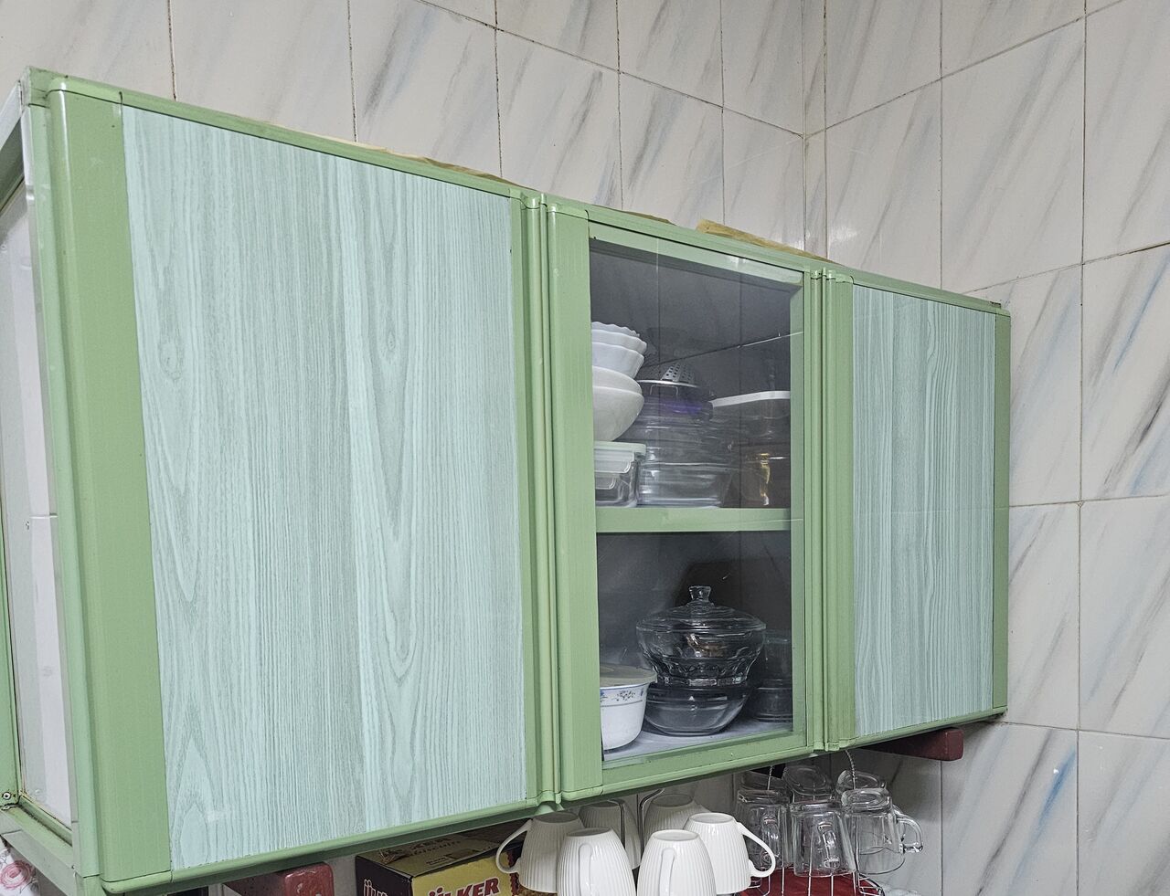 Dammam, Household Items, SAR 1150,  Moving Sale: Quality Wooden Wardrobe, Display Cabinet & Dining Chairs