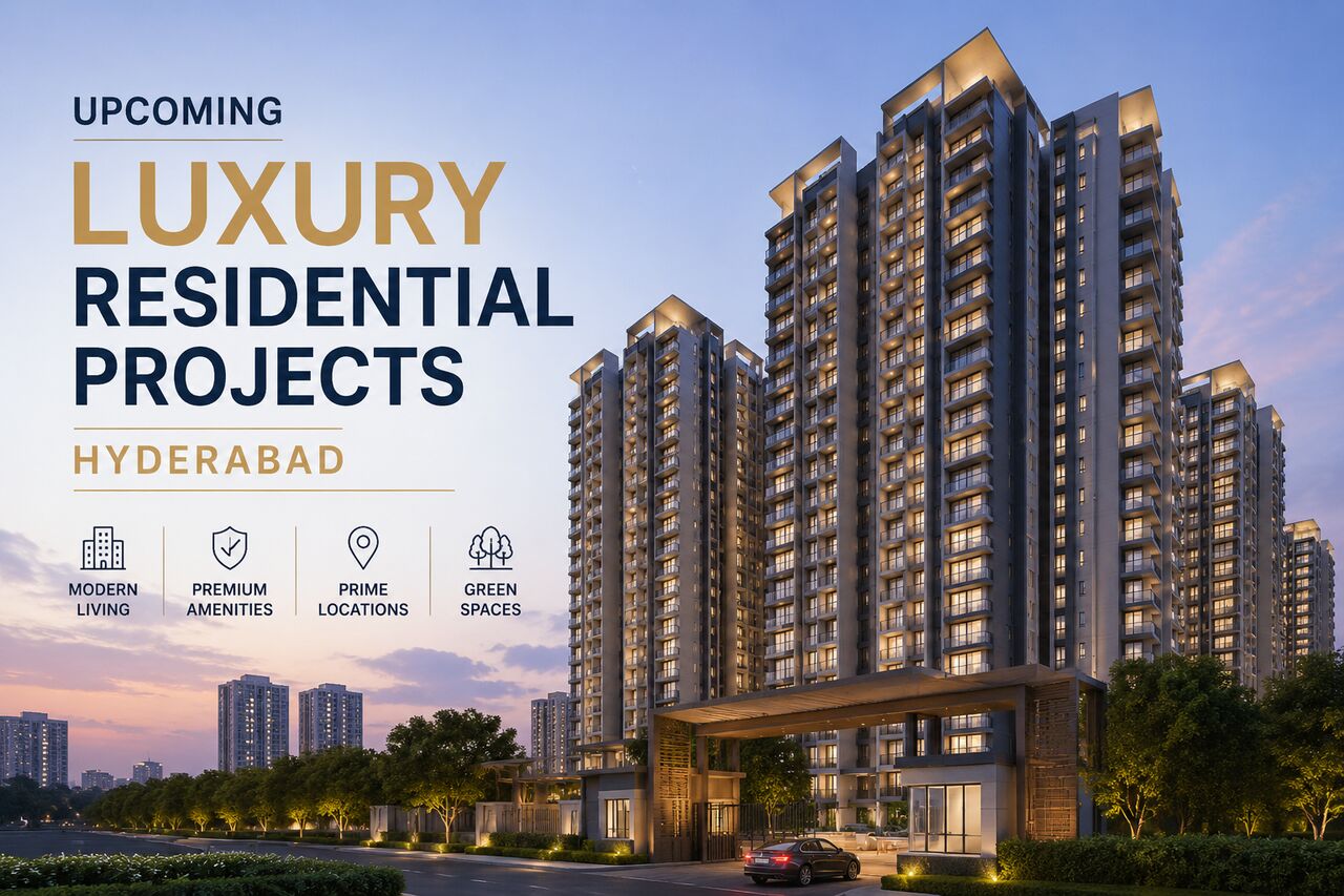 Hyderabad, Real Estate For Sale, 3 BR,  3 BHK Flats With Premium Amenities In Hyderabad