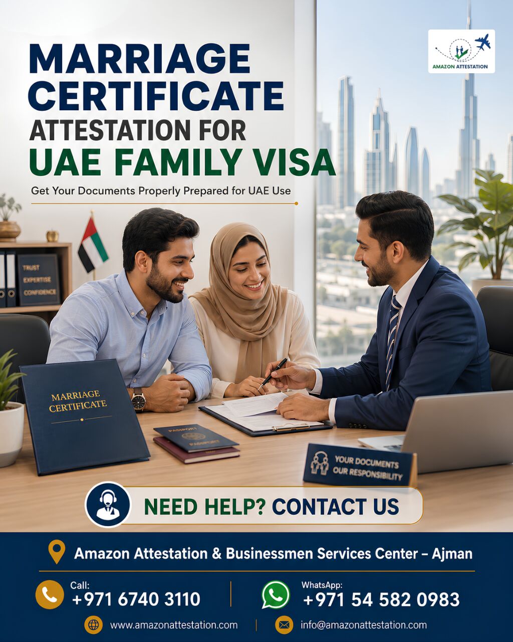 Ajman, Legal, Marriage Certificate Attestation For A UAE Family Visa&mdash; What Do You Need To Know?