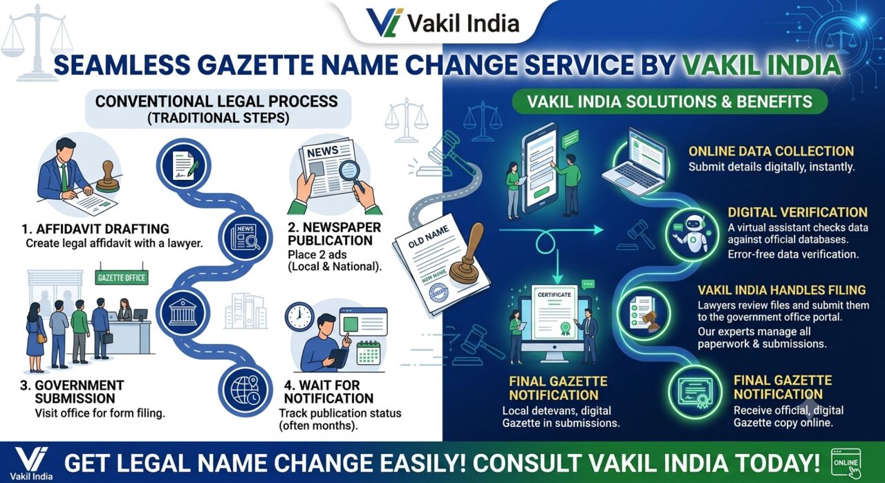 New Delhi, Legal, Fast Gazettenotification For Name Change Support Team