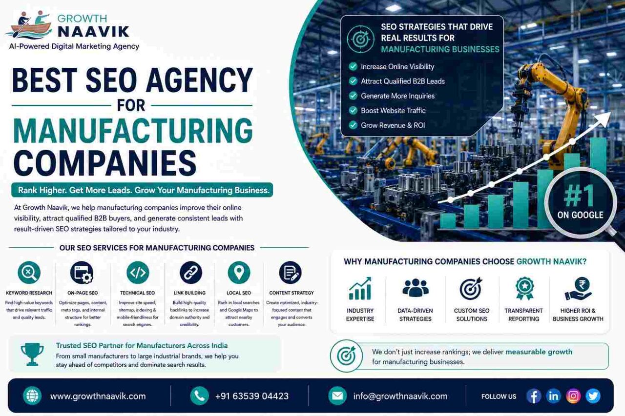 Mumbai, Business, SEO Agency For Manufacturing Companies