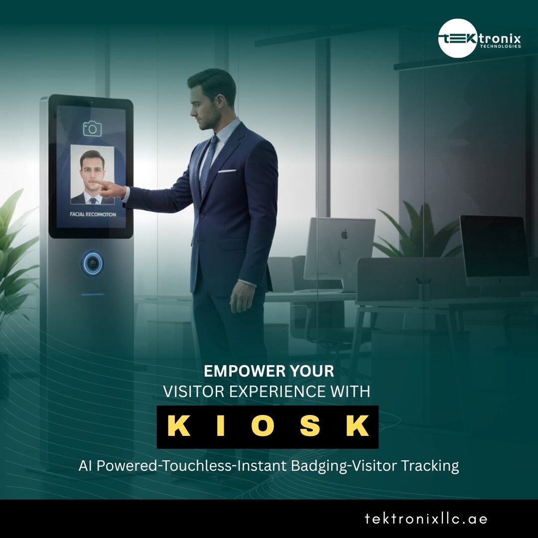 Dubai, Technical, UAE Enterprises Thrive - Kiosk Visitor Management For Peak Efficiency