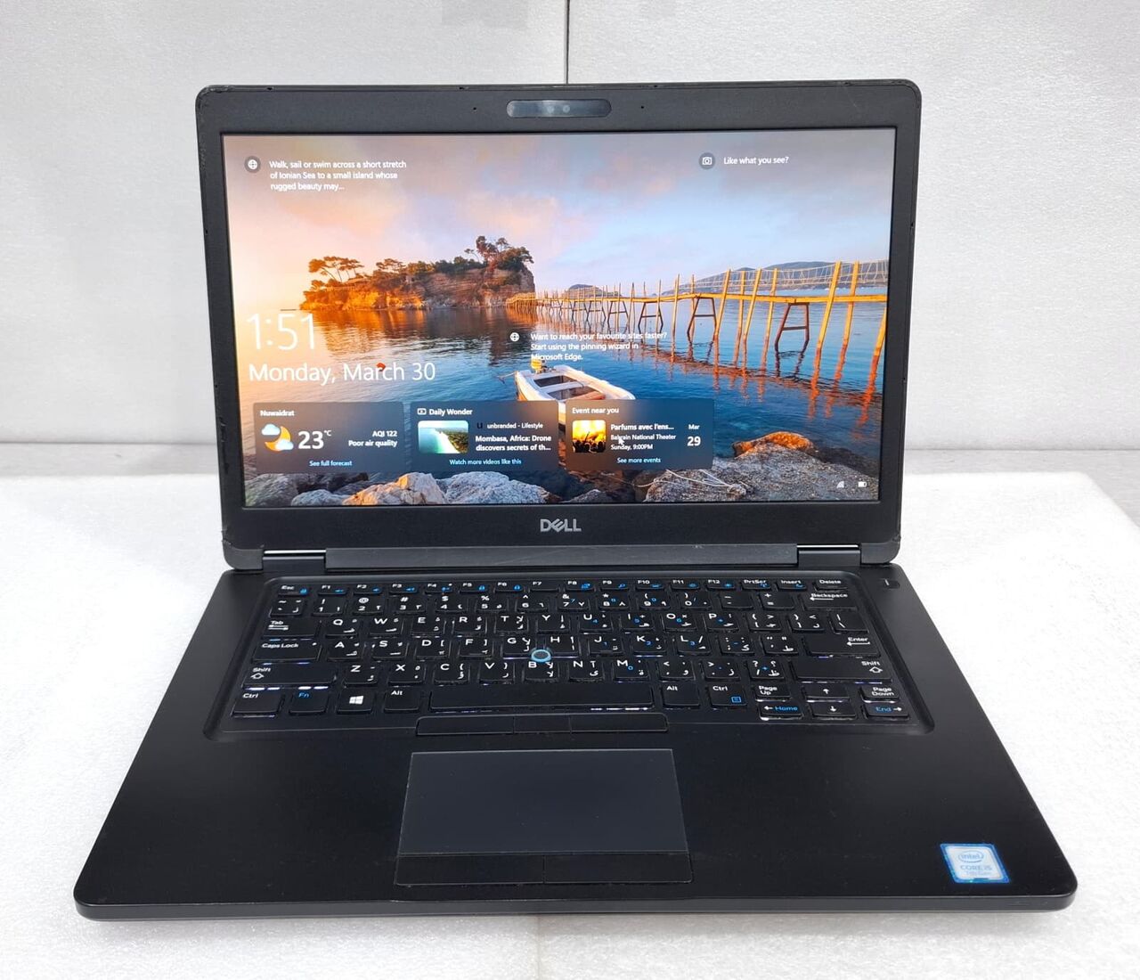 Isa Town, Computers, BHD 123,  DELL 8th Generation Core I7 Business Laptop 14" Full HD Display 16GB RAM + 512GB NVMe SSD
