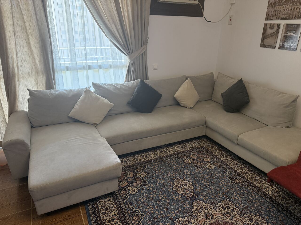 Riyadh, Furniture, SAR 1000,  U-Shaped Sofa &ndash; Modern Homes | Only SAR 1,000