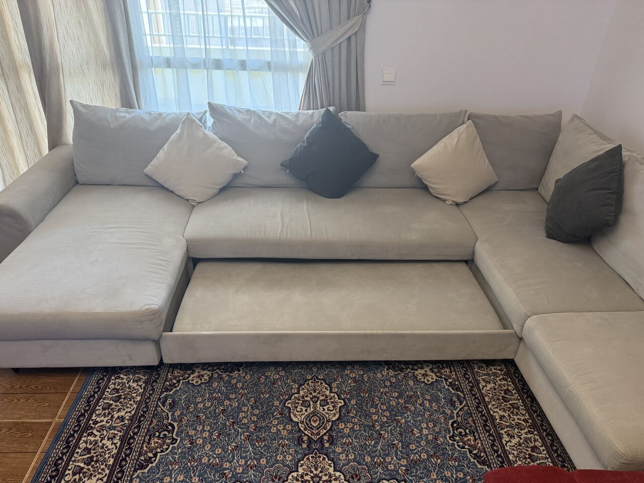 Riyadh, Furniture, SAR 1000,  U-Shaped Sofa &ndash; Modern Homes | Only SAR 1,000