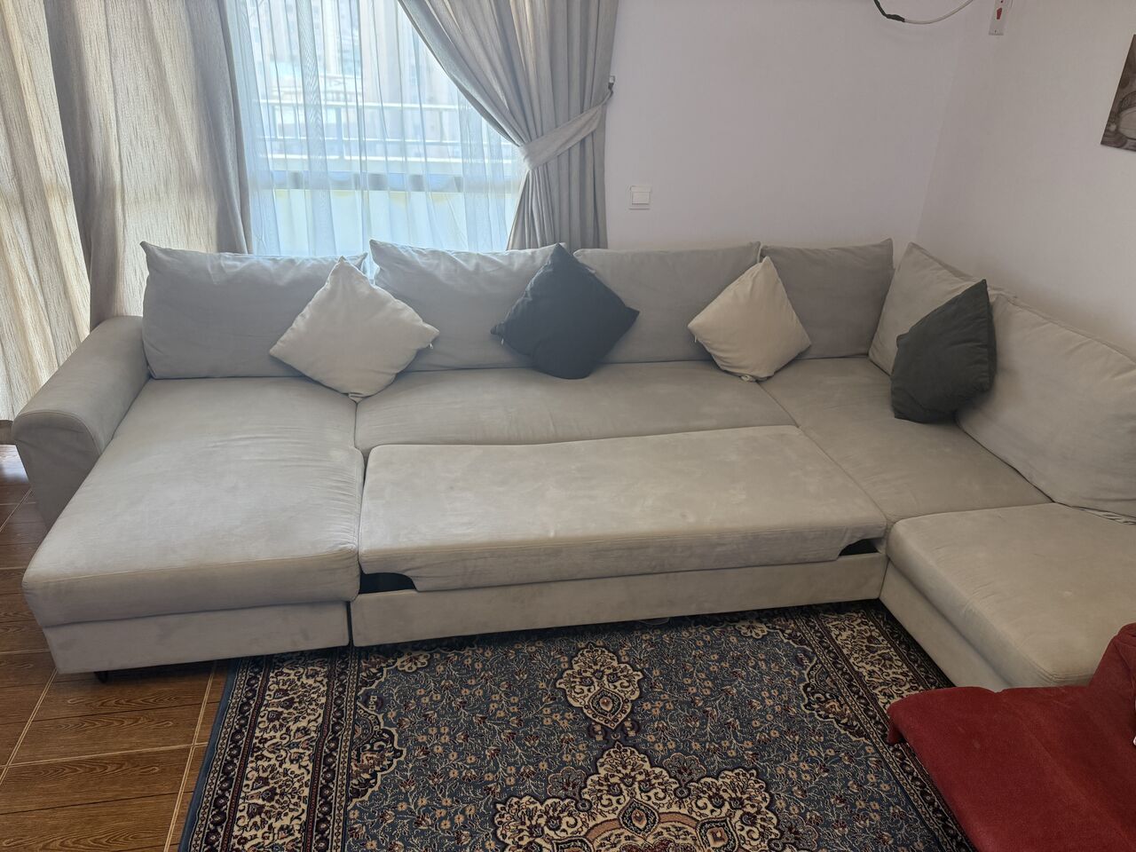 Riyadh, Furniture, SAR 1000,  U-Shaped Sofa &ndash; Modern Homes | Only SAR 1,000