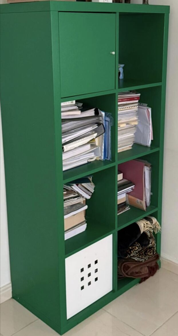Makkah, Furniture, SAR 200,  Green Ikea Book Shelf