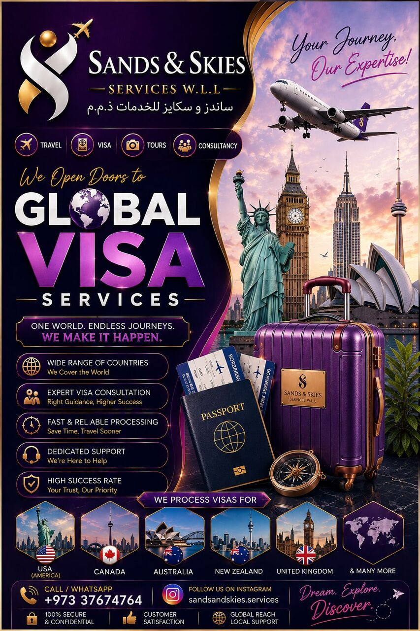 Manama, Marketing, COMPLETE VISA DOCUMENTATION ASSISTANCE
