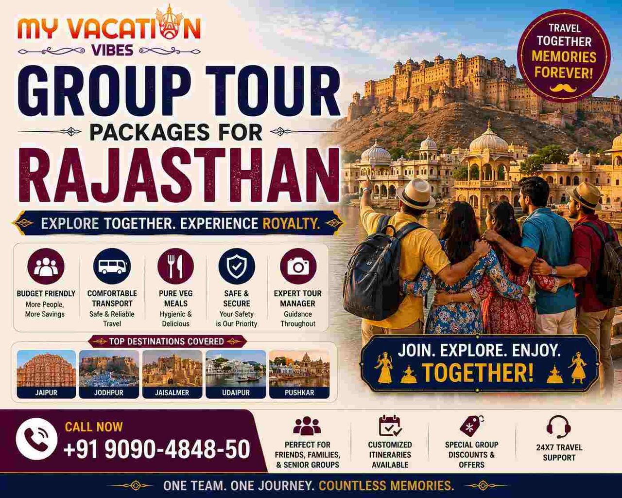 New Delhi, Travel, Discover Rajasthan: A Perfect Group Travel Experience