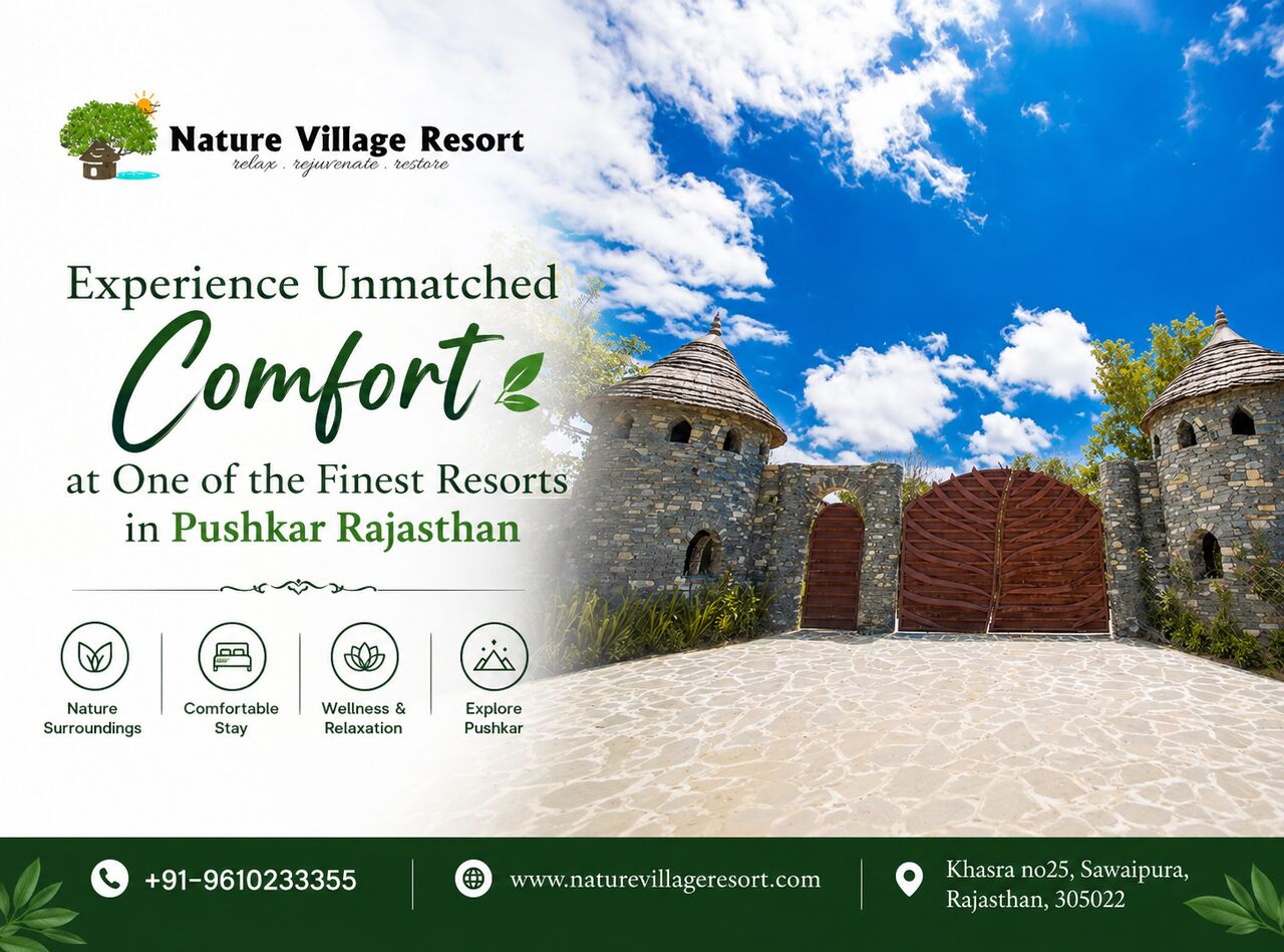 Jaipur, Restaurants, Nature Village Resort &ndash; Your Best Hotel In Pushkar