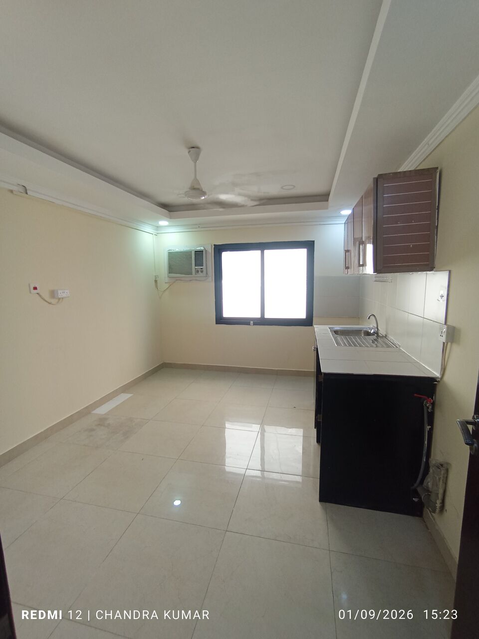 Tubli, Apartments, Flats, Houses & Villas, BHD 160/month,  1 BR,  Studio Semi Furnished Flat For Rent In Tubli BD 160 With Ewa Contact: 33676166