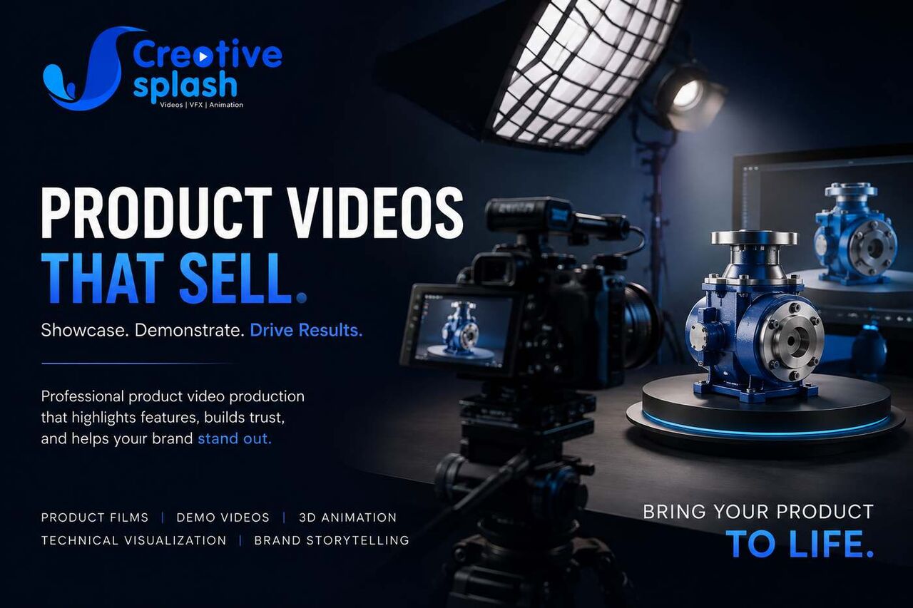Pune, Creative, Product Video Production Company In Pune | Creative Splash