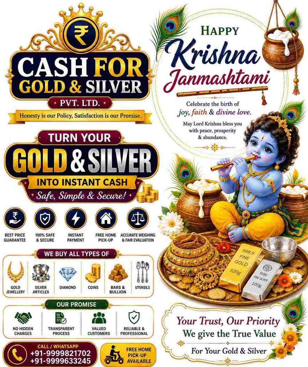 Dwarka, Items Wanted, How Can Find The Right Gold Buyer In Dwarka?