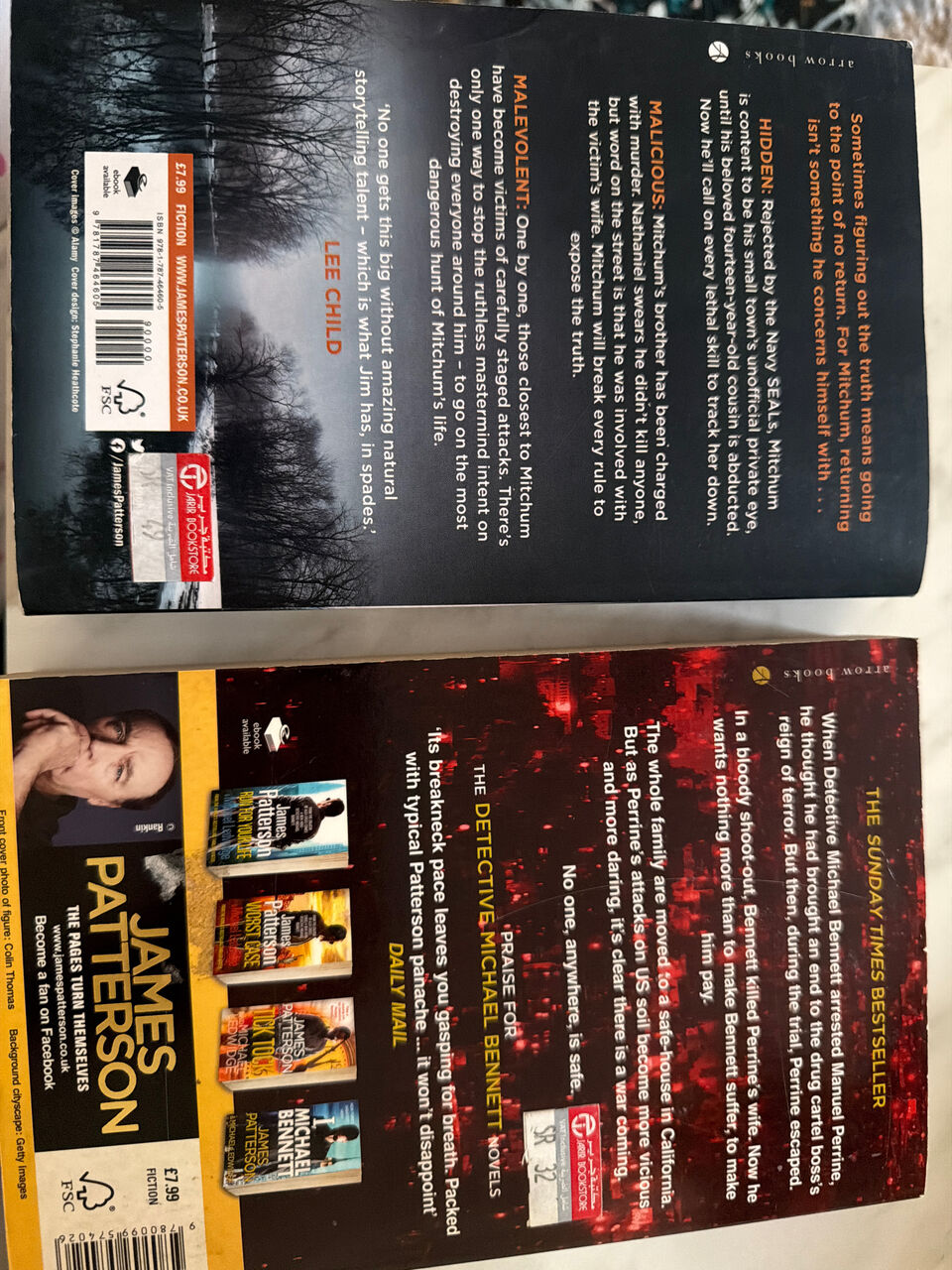 Khobar, Books, SAR 60,  Thriller Books James Patterson