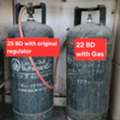BHD 22,  Bah Gas With Original Regulator 25 Bd With Gas Filed 22 Bd Msg 3670 8372 Wts Ap