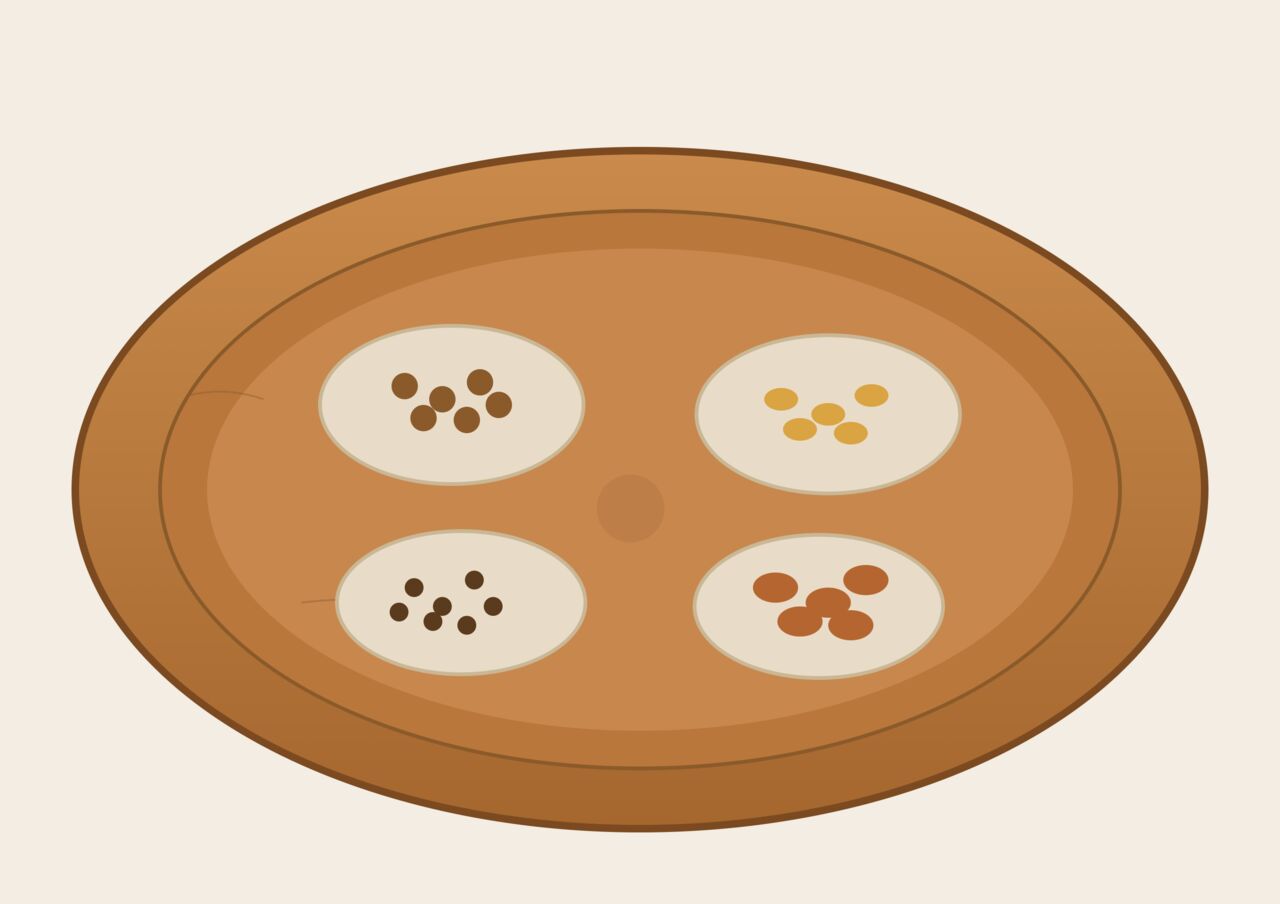 Jaipur, Interior Design, Traditional Wooden Tray For Snacks & Dry Fruits &ndash; Buy Now