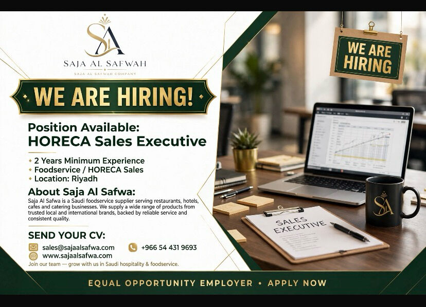 Riyadh, Jobs, Sales Executive