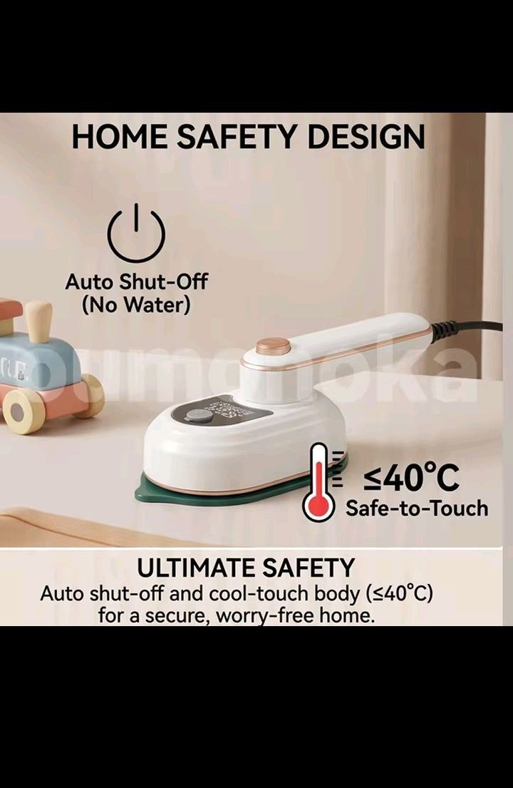 Dubai, Appliances, AED 144,  Portable Mini Garment Steamer & Electric Iron - OUMONOKA