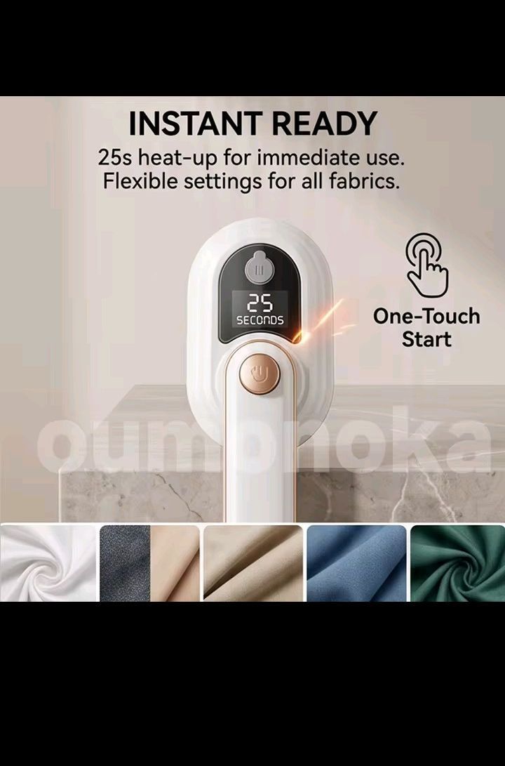 Dubai, Appliances, AED 144,  Portable Mini Garment Steamer & Electric Iron - OUMONOKA