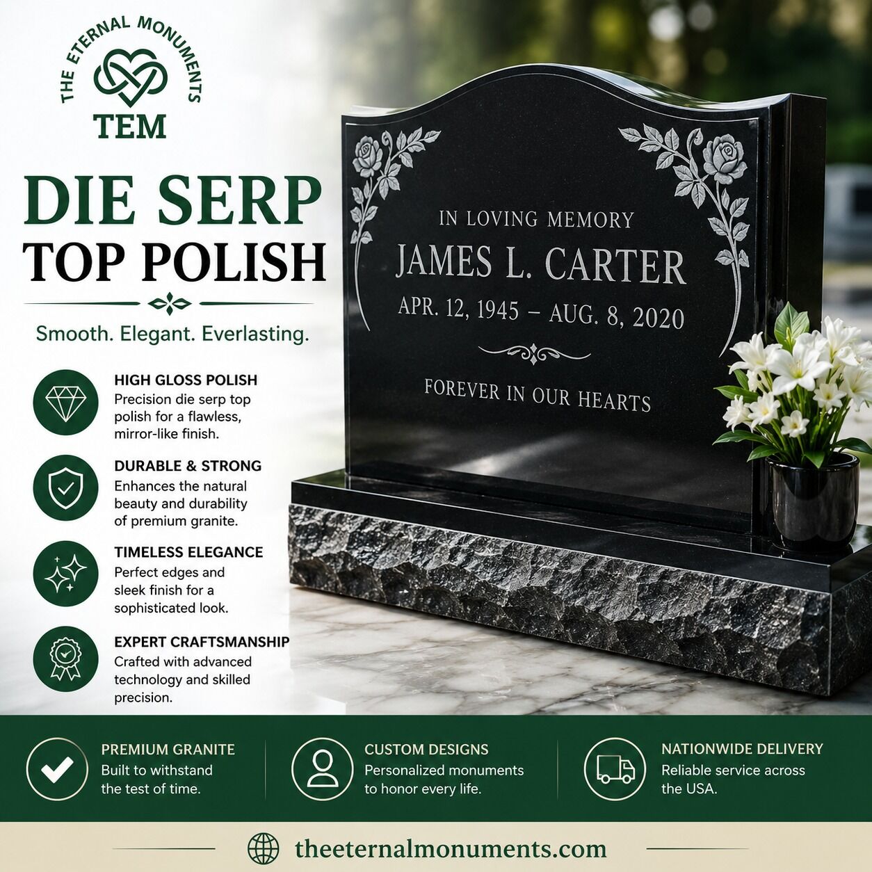 New York, Business, Die Serp Top Polish Monuments &ndash; Quality Memorial Designs