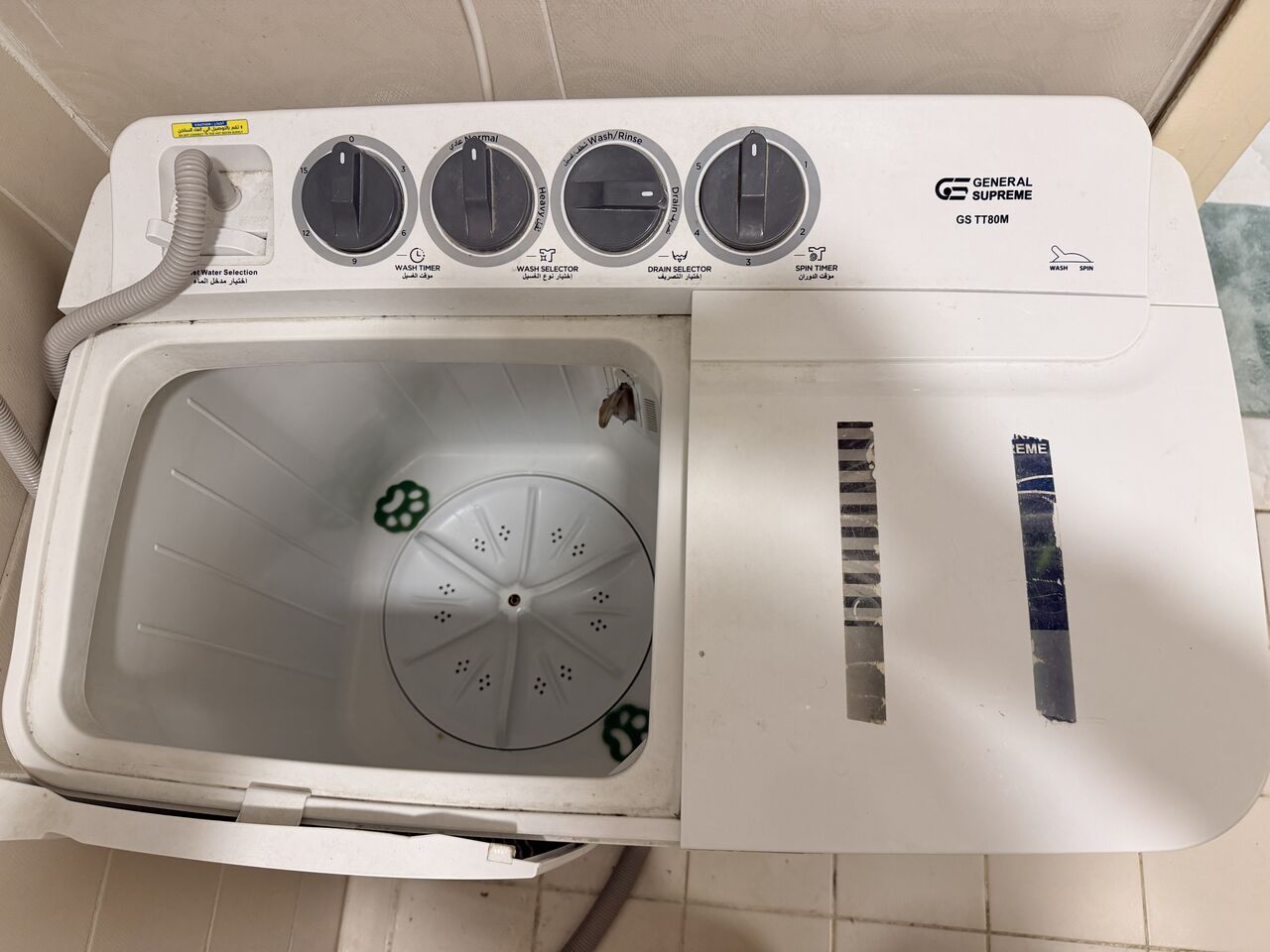 Jeddah, Appliances, SAR 350,  Washing Machine 8Kg Semiautomatic