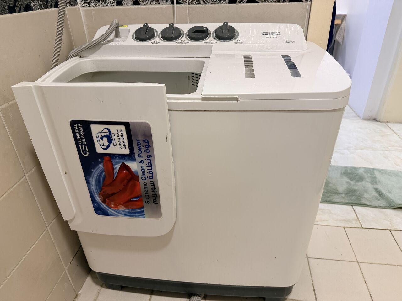Jeddah, Appliances, SAR 350,  Washing Machine 8Kg Semiautomatic