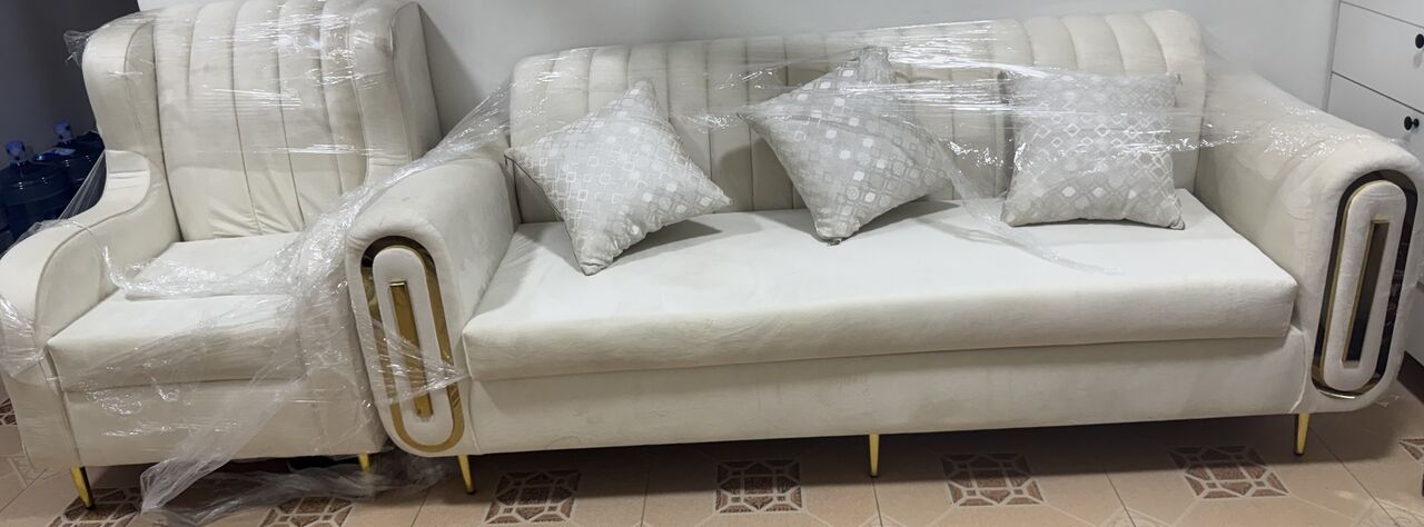 Olaya, Furniture, SAR 1100,  URGENT SALE BRAND NEW SOFA SET FOR SALE 7 SEATER