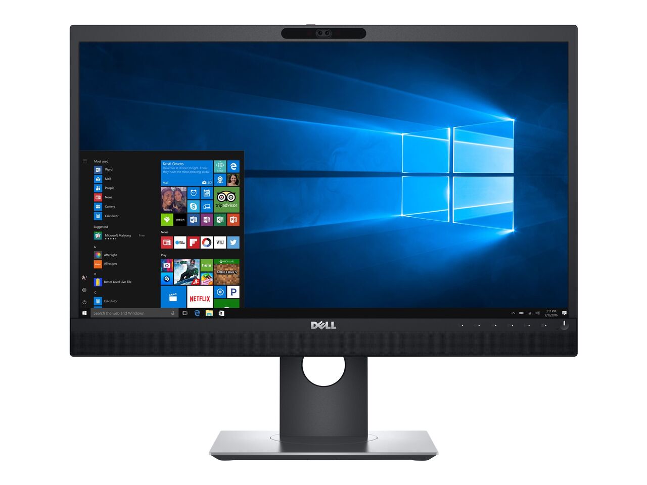 Dammam, Computers, SAR 299,  DELL 24" VOIP LED (CAMERA+SPEAKER+MIC)