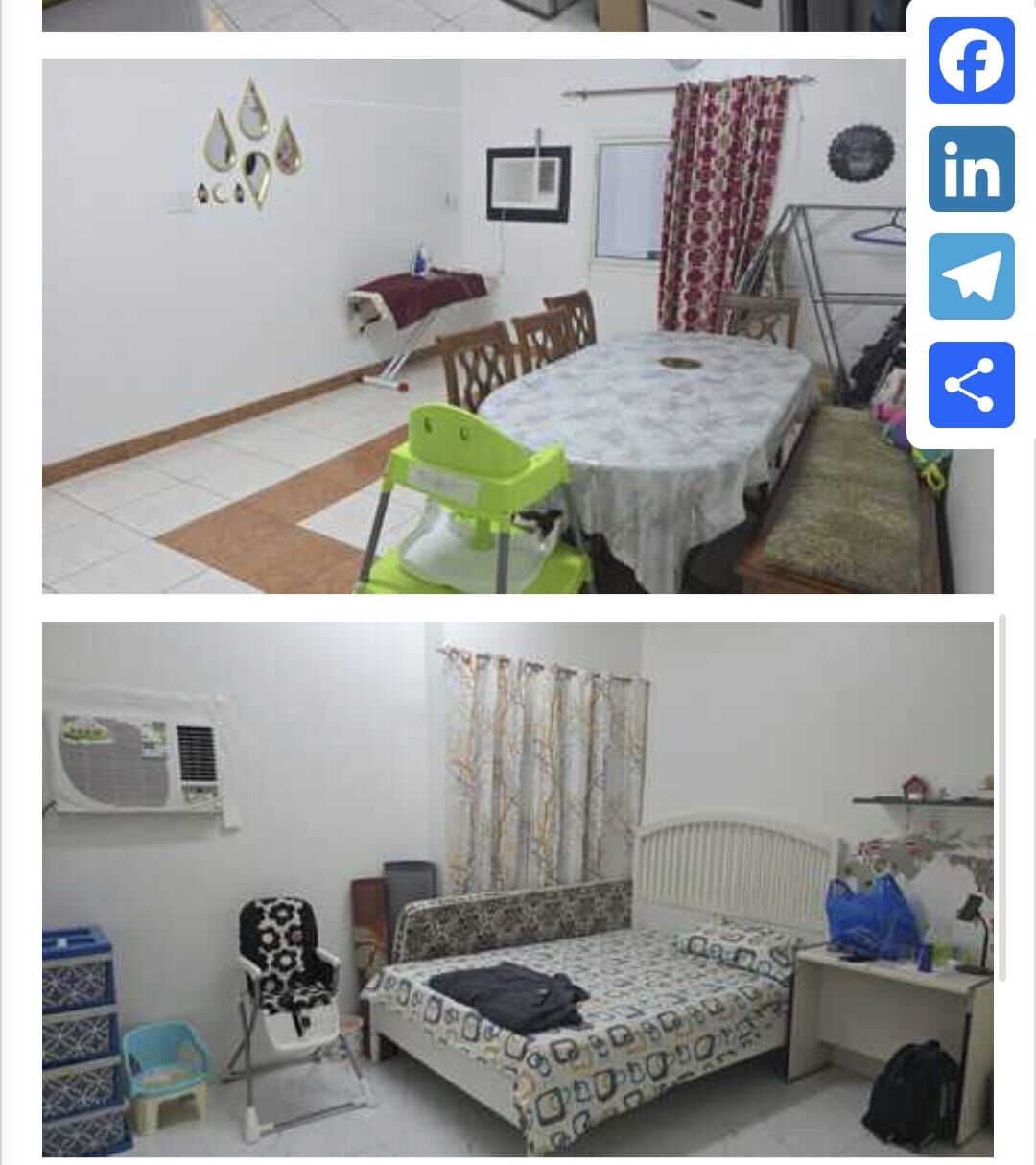 Khobar, Apartments, Flats, Houses & Villas, SAR 1700/month,  Furnished,  3 BR,  1200 Sq. Meter,  FAMILY FLAT FOR RENT / FOR 3 TO 6 MONTHS Or Permanent