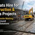 Bog Mats Hire For Construction & Access Projects | JWA Composite Matting