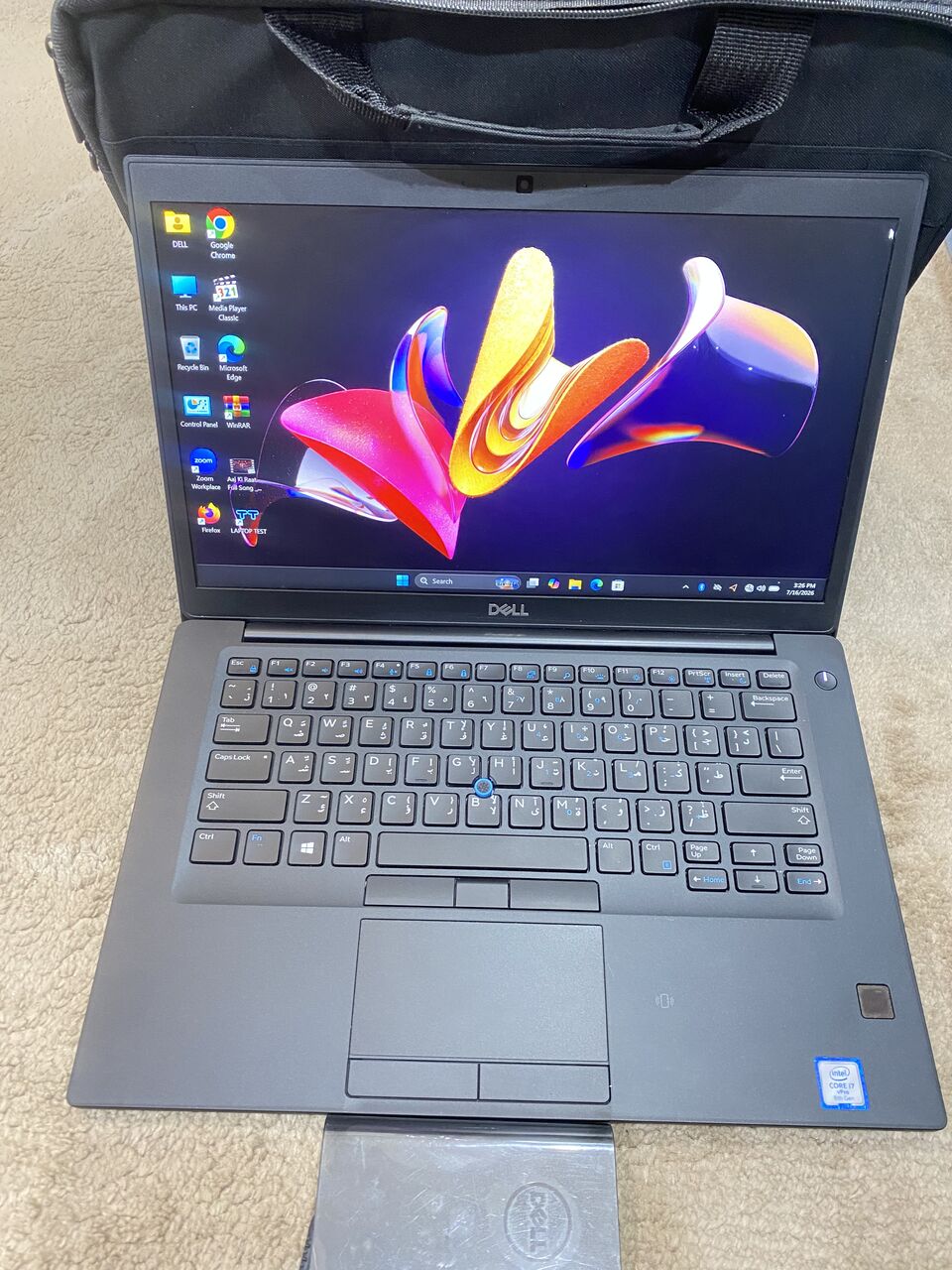 Riyadh, Computers, SAR 700,  Dell I7-7800U-8GB-256GB-Model Dell Latitude 7490