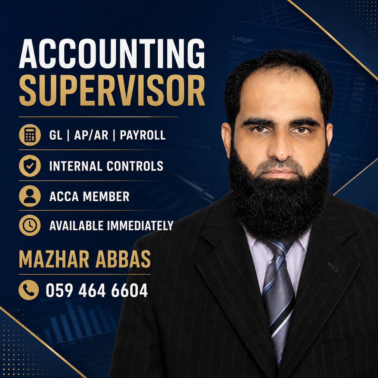 Riyadh, Job Seekers, Accounting Supervisor | GL | AP/AR | Payroll | ACCA