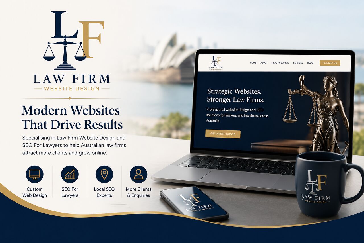 Melbourne, Web Design & Development, Professional-Looking Law Firm Website Design For Lawyers