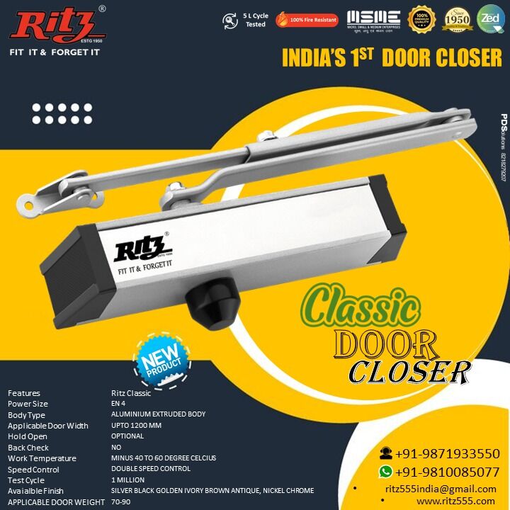 Mumbai, Heavy Equipment, Classic Door Closer