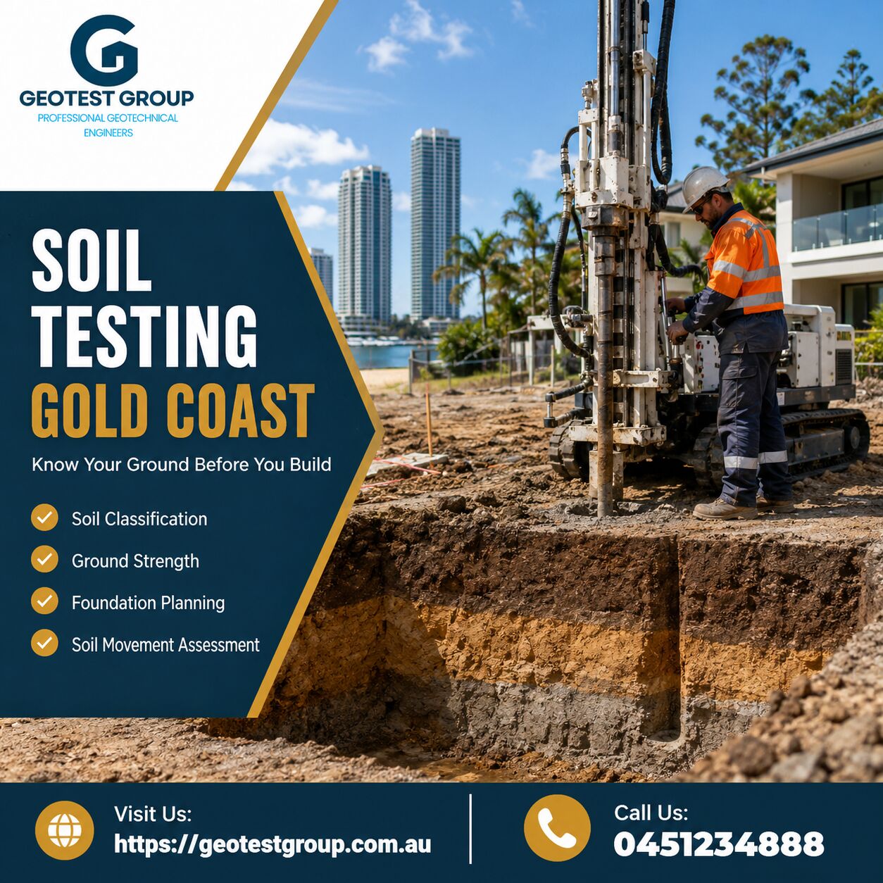 Brisbane, Business, Reliable Soil Testing Gold Coast Services For Your Building Project