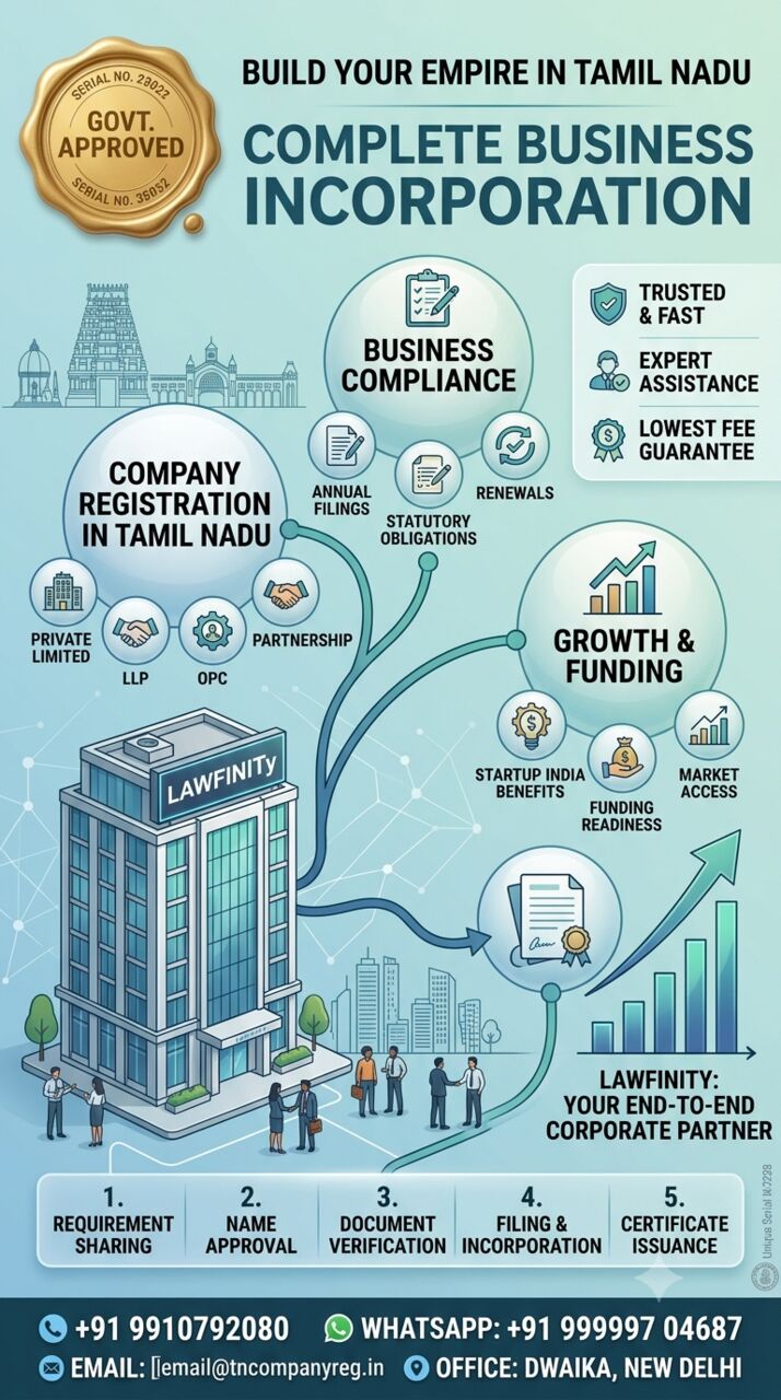 Dwarka, Business, Company Registration Process In Tamil Nadu Explained