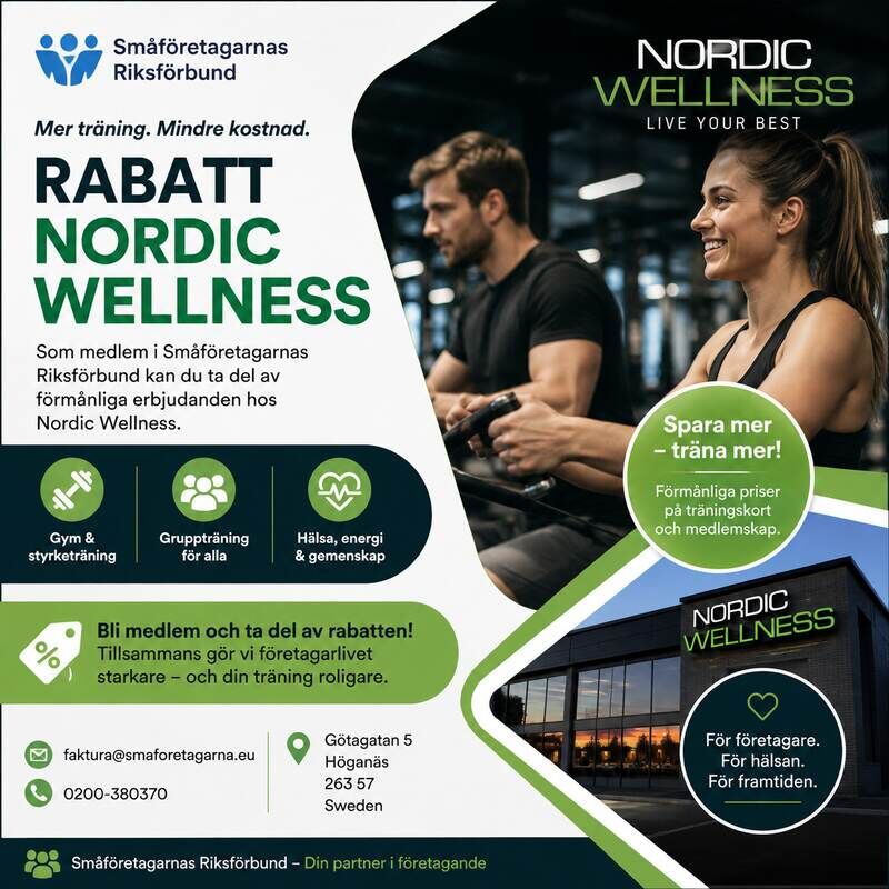 Stockholm, Business, Spara Pengar På Träning Med Rabatt Nordic Wellness
