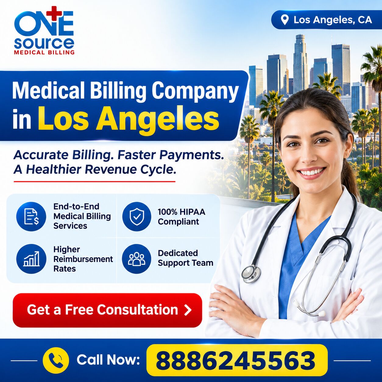 Los Angeles, Business, Medical Billing Support For Healthcare Practices In Los Angeles